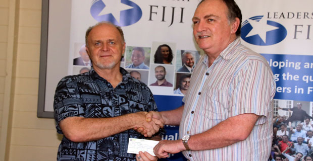 Leadership Fiji hands $4,832 to Homes of Hope to help continue addressing family violence